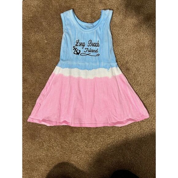Long Beach Island Toddler Girls Tie Dye Sleeveless Dress XS - Picture 2 of 7